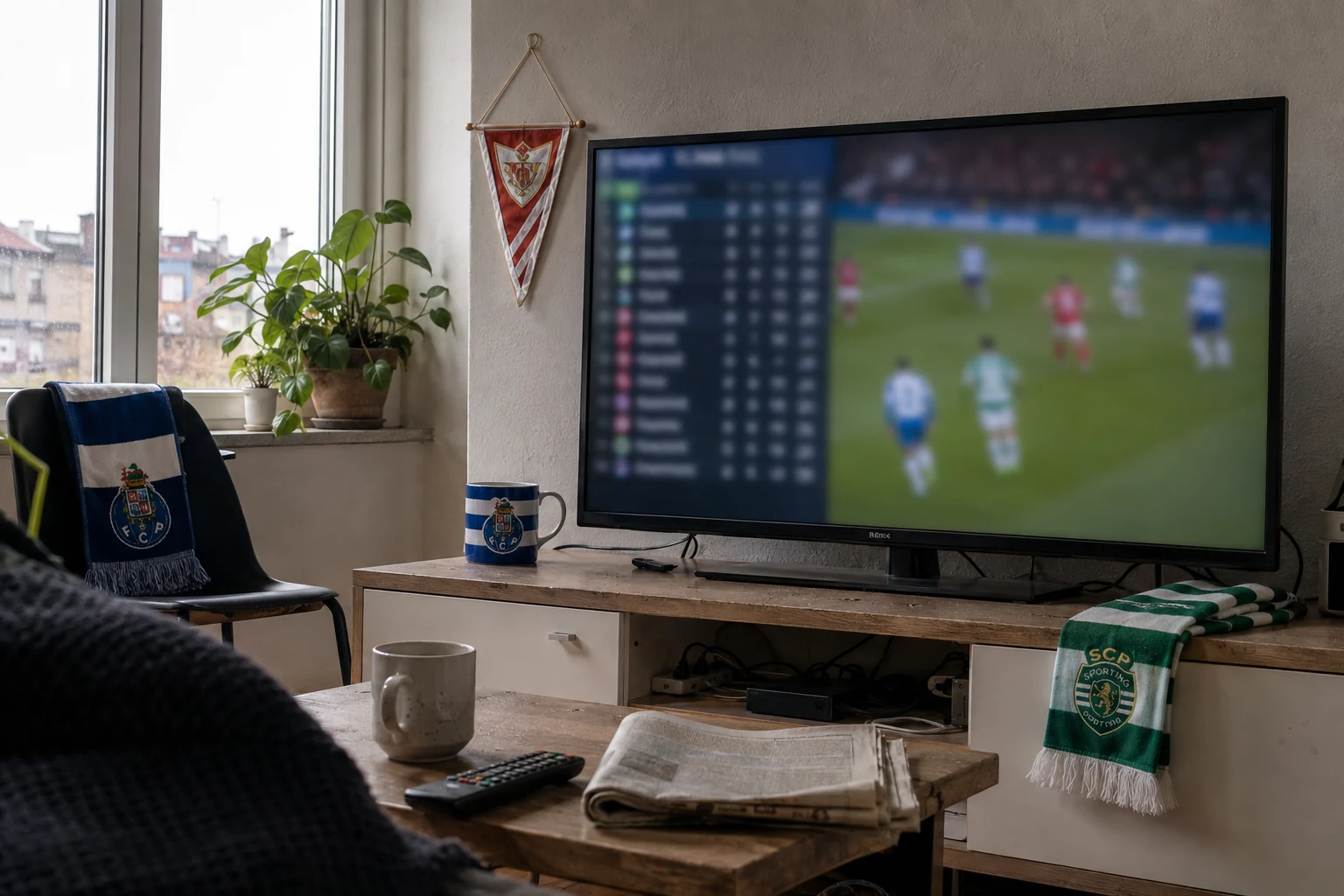 Porto försvarar serieledningen mot Benfica